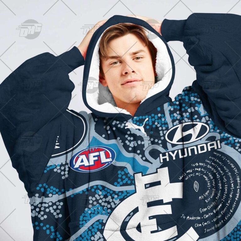 Australian Football League store - Loyal fans of Carlton Football Club's Unisex Oodie,Kid Oodie:vintage Australian Football League suit,uniform,apparel,shirts,merch,hoodie,jackets,shorts,sweatshirt,outfits,clothes