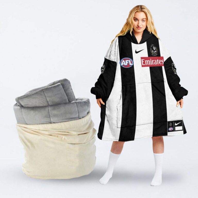 Australian Football League store - Loyal fans of Collingwood Football Club's Unisex Oodie,Kid Oodie:vintage Australian Football League suit,uniform,apparel,shirts,merch,hoodie,jackets,shorts,sweatshirt,outfits,clothes
