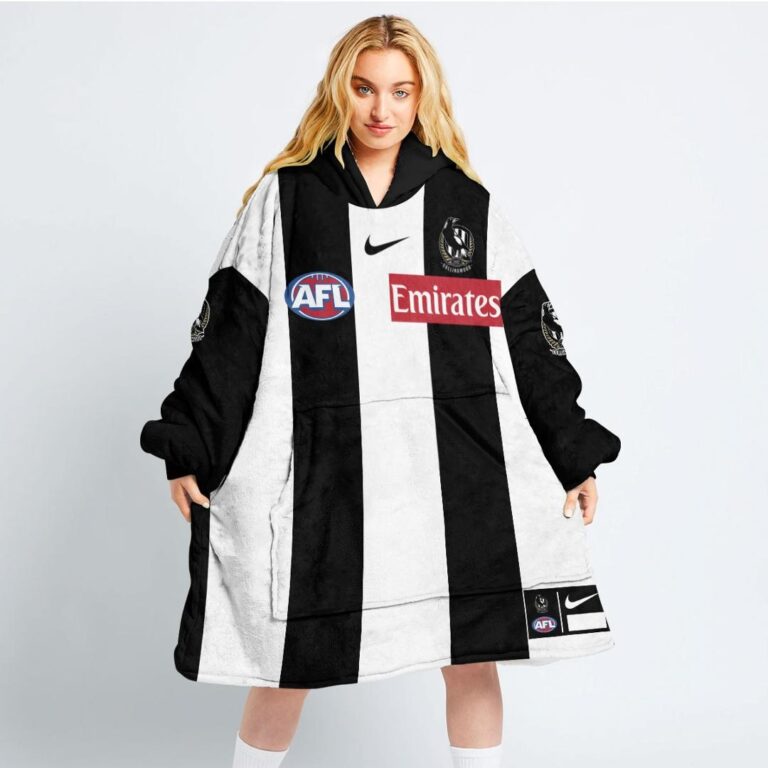 Australian Football League store - Loyal fans of Collingwood Football Club's Unisex Oodie,Kid Oodie:vintage Australian Football League suit,uniform,apparel,shirts,merch,hoodie,jackets,shorts,sweatshirt,outfits,clothes