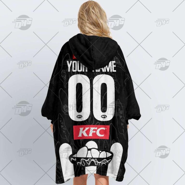 Australian Football League store - Loyal fans of Collingwood Football Club's Unisex Oodie,Kid Oodie:vintage Australian Football League suit,uniform,apparel,shirts,merch,hoodie,jackets,shorts,sweatshirt,outfits,clothes