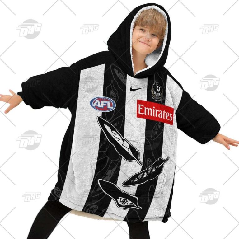 Australian Football League store - Loyal fans of Collingwood Football Club's Unisex Oodie,Kid Oodie:vintage Australian Football League suit,uniform,apparel,shirts,merch,hoodie,jackets,shorts,sweatshirt,outfits,clothes