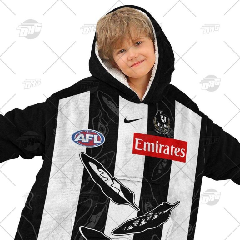 Australian Football League store - Loyal fans of Collingwood Football Club's Unisex Oodie,Kid Oodie:vintage Australian Football League suit,uniform,apparel,shirts,merch,hoodie,jackets,shorts,sweatshirt,outfits,clothes