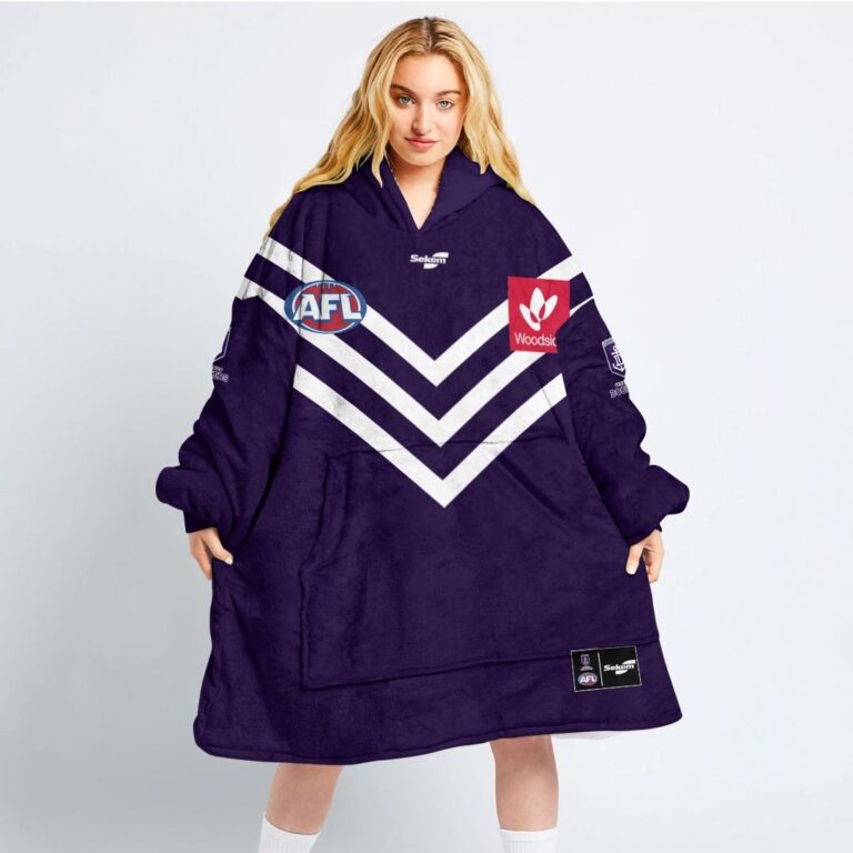 Australian Football League store - Loyal fans of Fremantle Football Club's Unisex Oodie,Kid Oodie:vintage Australian Football League suit,uniform,apparel,shirts,merch,hoodie,jackets,shorts,sweatshirt,outfits,clothes