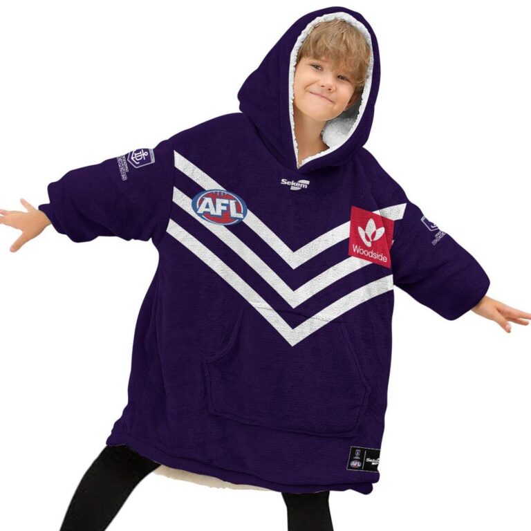 Australian Football League store - Loyal fans of Fremantle Football Club's Unisex Oodie,Kid Oodie:vintage Australian Football League suit,uniform,apparel,shirts,merch,hoodie,jackets,shorts,sweatshirt,outfits,clothes