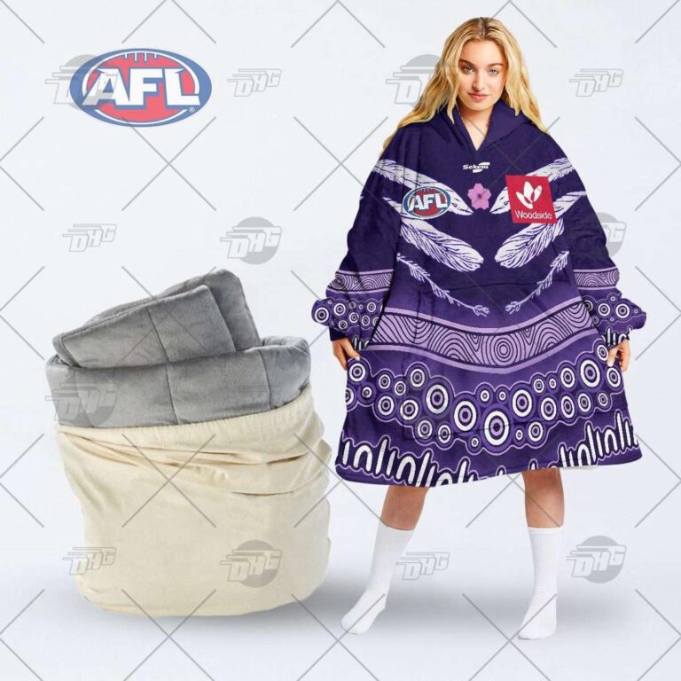 Australian Football League store - Loyal fans of Fremantle Football Club's Unisex Oodie,Kid Oodie:vintage Australian Football League suit,uniform,apparel,shirts,merch,hoodie,jackets,shorts,sweatshirt,outfits,clothes