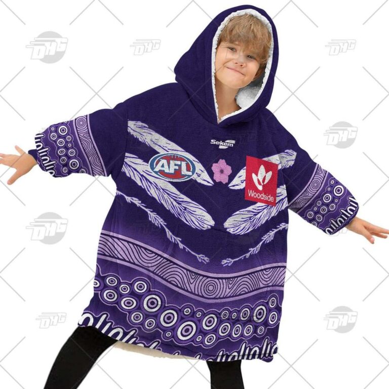 Australian Football League store - Loyal fans of Fremantle Football Club's Unisex Oodie,Kid Oodie:vintage Australian Football League suit,uniform,apparel,shirts,merch,hoodie,jackets,shorts,sweatshirt,outfits,clothes