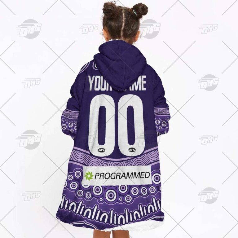 Australian Football League store - Loyal fans of Fremantle Football Club's Unisex Oodie,Kid Oodie:vintage Australian Football League suit,uniform,apparel,shirts,merch,hoodie,jackets,shorts,sweatshirt,outfits,clothes