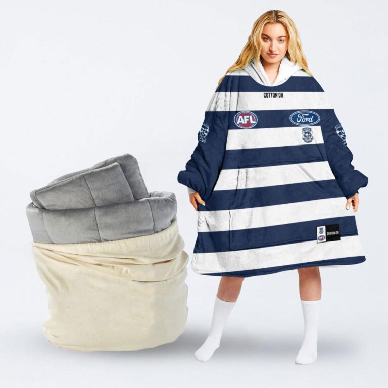 Australian Football League store - Loyal fans of Geelong Football Club's Unisex Oodie,Kid Oodie:vintage Australian Football League suit,uniform,apparel,shirts,merch,hoodie,jackets,shorts,sweatshirt,outfits,clothes