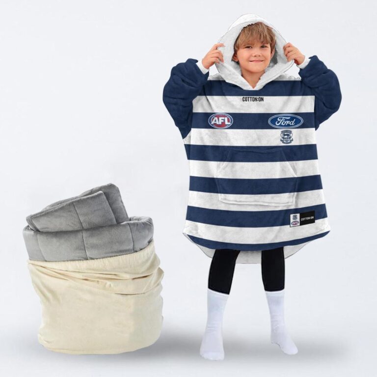 Australian Football League store - Loyal fans of Geelong Football Club's Unisex Oodie,Kid Oodie:vintage Australian Football League suit,uniform,apparel,shirts,merch,hoodie,jackets,shorts,sweatshirt,outfits,clothes