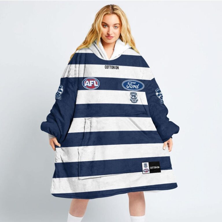 Australian Football League store - Loyal fans of Geelong Football Club's Unisex Oodie,Kid Oodie:vintage Australian Football League suit,uniform,apparel,shirts,merch,hoodie,jackets,shorts,sweatshirt,outfits,clothes
