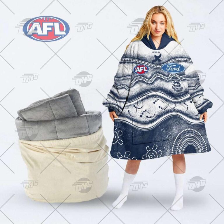 Australian Football League store - Loyal fans of Geelong Football Club's Unisex Oodie,Kid Oodie:vintage Australian Football League suit,uniform,apparel,shirts,merch,hoodie,jackets,shorts,sweatshirt,outfits,clothes