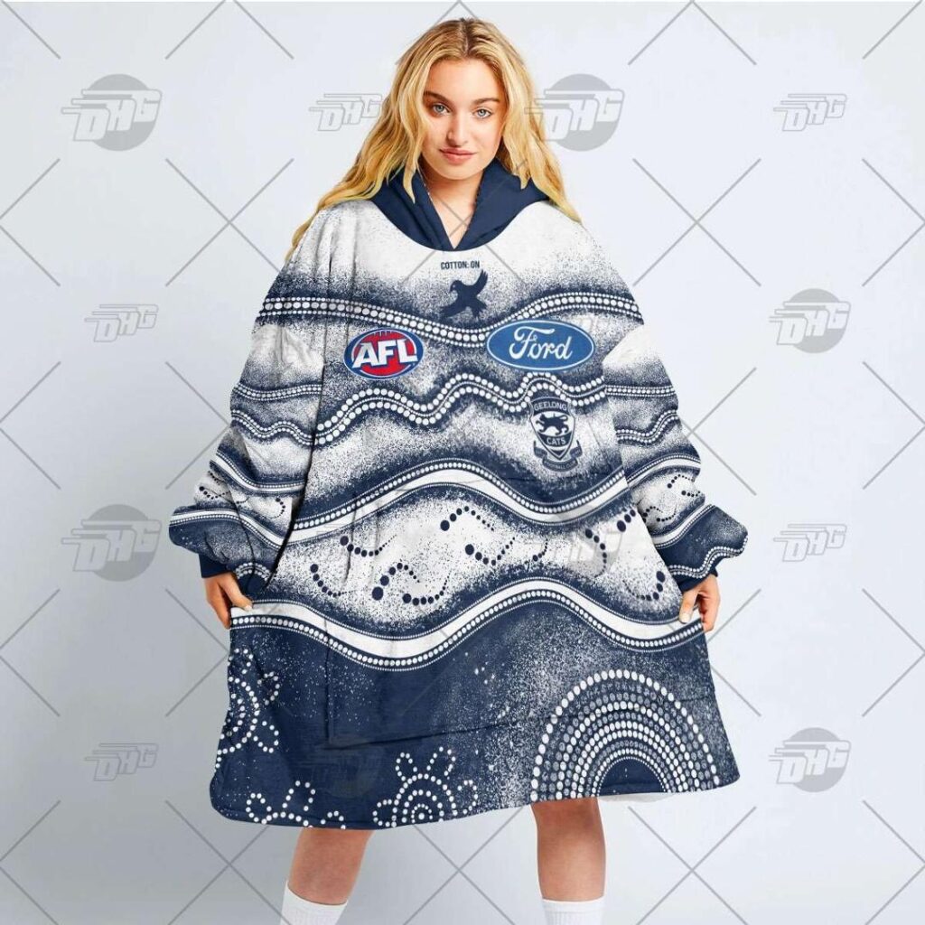 Australian Football League store - Loyal fans of Geelong Football Club's Unisex Oodie,Kid Oodie:vintage Australian Football League suit,uniform,apparel,shirts,merch,hoodie,jackets,shorts,sweatshirt,outfits,clothes