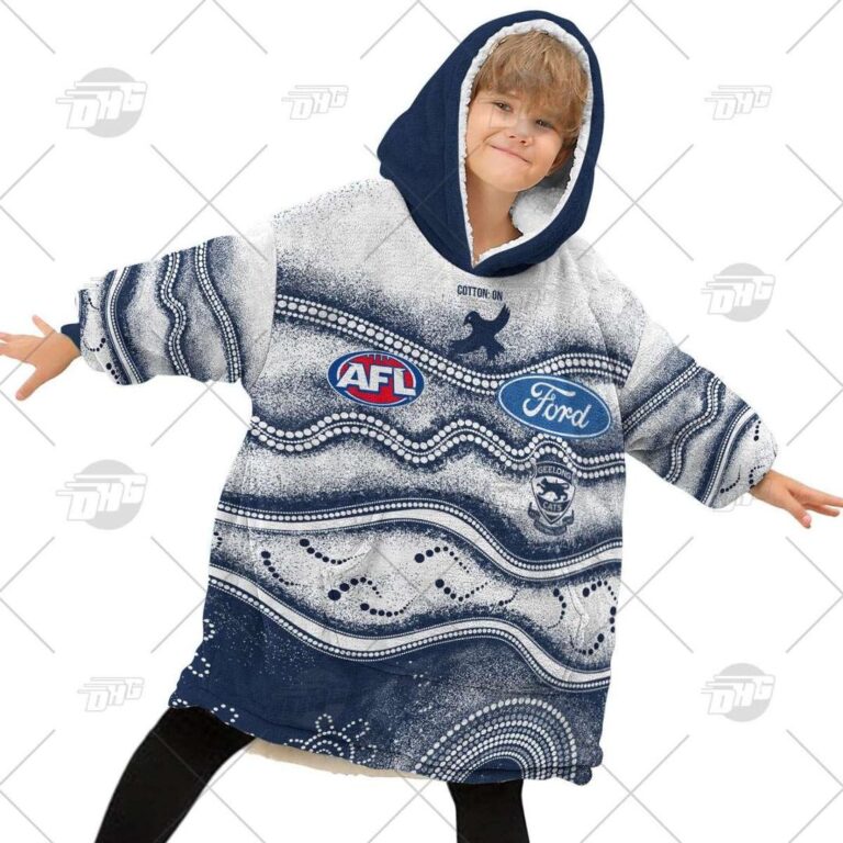 Australian Football League store - Loyal fans of Geelong Football Club's Unisex Oodie,Kid Oodie:vintage Australian Football League suit,uniform,apparel,shirts,merch,hoodie,jackets,shorts,sweatshirt,outfits,clothes