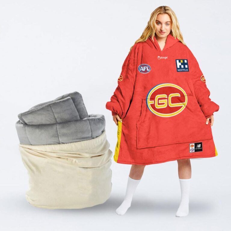 Australian Football League store - Loyal fans of Gold Coast Suns's Unisex Oodie,Kid Oodie:vintage Australian Football League suit,uniform,apparel,shirts,merch,hoodie,jackets,shorts,sweatshirt,outfits,clothes