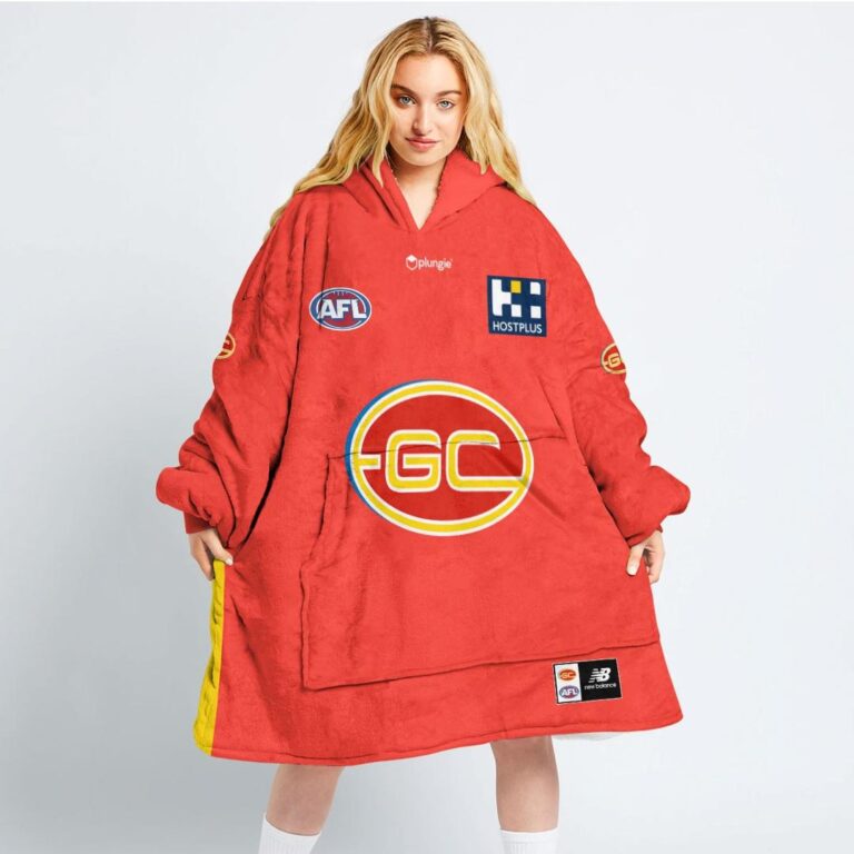Australian Football League store - Loyal fans of Gold Coast Suns's Unisex Oodie,Kid Oodie:vintage Australian Football League suit,uniform,apparel,shirts,merch,hoodie,jackets,shorts,sweatshirt,outfits,clothes