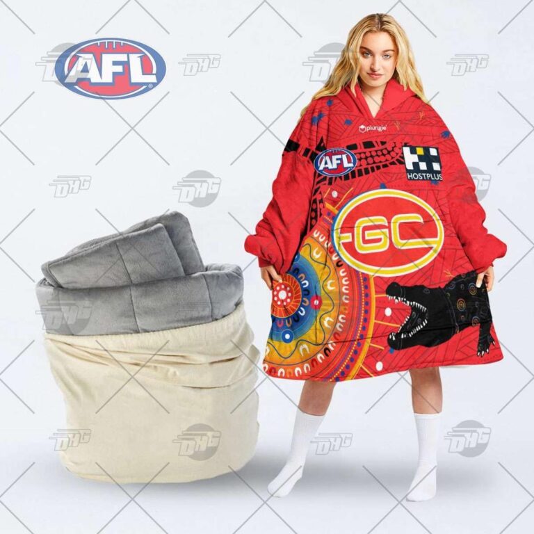Australian Football League store - Loyal fans of Gold Coast Suns's Unisex Oodie,Kid Oodie:vintage Australian Football League suit,uniform,apparel,shirts,merch,hoodie,jackets,shorts,sweatshirt,outfits,clothes