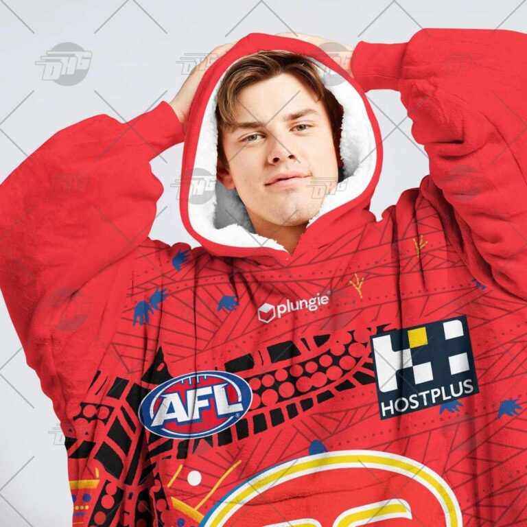 Australian Football League store - Loyal fans of Gold Coast Suns's Unisex Oodie,Kid Oodie:vintage Australian Football League suit,uniform,apparel,shirts,merch,hoodie,jackets,shorts,sweatshirt,outfits,clothes