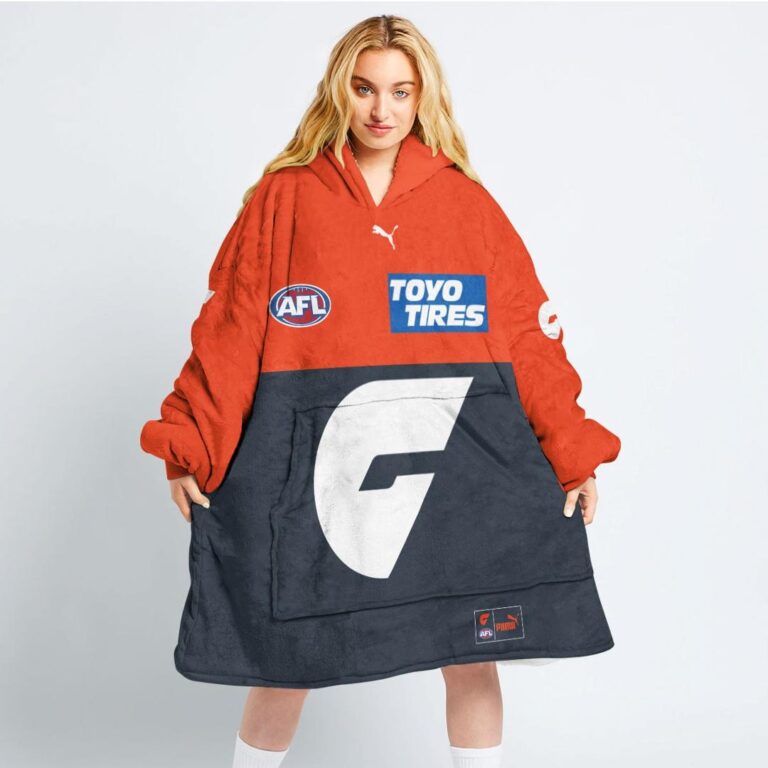 Australian Football League store - Loyal fans of Greater Western Sydney Giants's Unisex Oodie,Kid Oodie:vintage Australian Football League suit,uniform,apparel,shirts,merch,hoodie,jackets,shorts,sweatshirt,outfits,clothes
