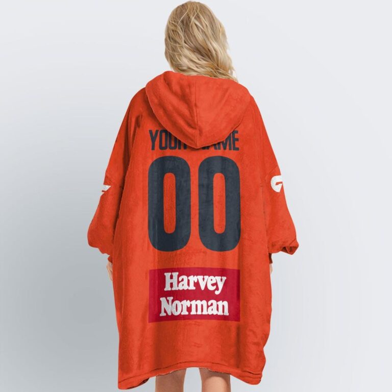 Australian Football League store - Loyal fans of Greater Western Sydney Giants's Unisex Oodie,Kid Oodie:vintage Australian Football League suit,uniform,apparel,shirts,merch,hoodie,jackets,shorts,sweatshirt,outfits,clothes