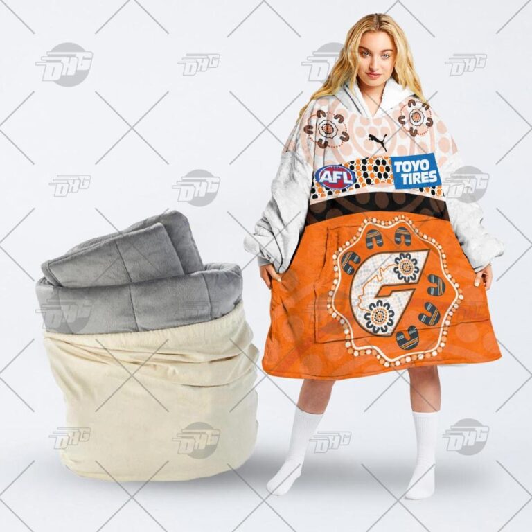 Australian Football League store - Loyal fans of Greater Western Sydney Giants's Unisex Oodie,Kid Oodie:vintage Australian Football League suit,uniform,apparel,shirts,merch,hoodie,jackets,shorts,sweatshirt,outfits,clothes