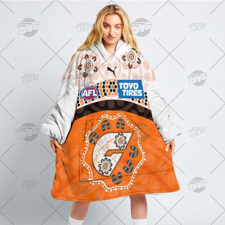 Australian Football League store - Loyal fans of Greater Western Sydney Giants's Unisex Oodie,Kid Oodie:vintage Australian Football League suit,uniform,apparel,shirts,merch,hoodie,jackets,shorts,sweatshirt,outfits,clothes