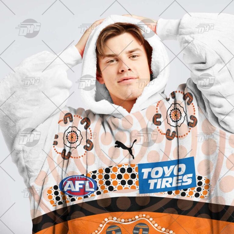 Australian Football League store - Loyal fans of Greater Western Sydney Giants's Unisex Oodie,Kid Oodie:vintage Australian Football League suit,uniform,apparel,shirts,merch,hoodie,jackets,shorts,sweatshirt,outfits,clothes