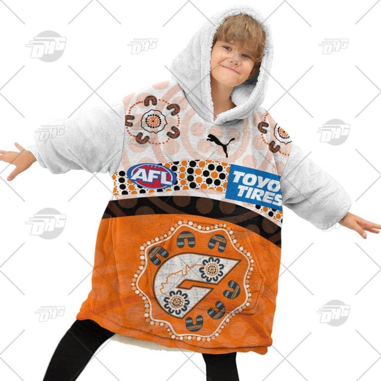 Australian Football League store - Loyal fans of Greater Western Sydney Giants's Unisex Oodie,Kid Oodie:vintage Australian Football League suit,uniform,apparel,shirts,merch,hoodie,jackets,shorts,sweatshirt,outfits,clothes