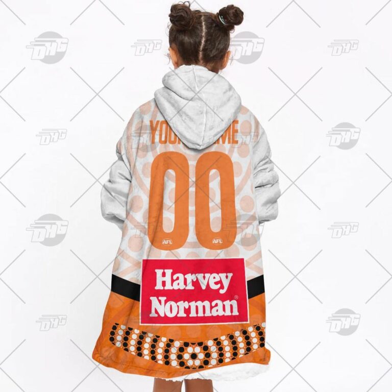 Australian Football League store - Loyal fans of Greater Western Sydney Giants's Unisex Oodie,Kid Oodie:vintage Australian Football League suit,uniform,apparel,shirts,merch,hoodie,jackets,shorts,sweatshirt,outfits,clothes