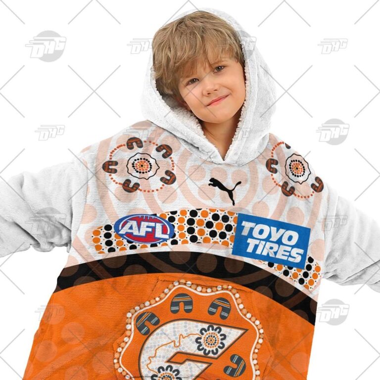 Australian Football League store - Loyal fans of Greater Western Sydney Giants's Unisex Oodie,Kid Oodie:vintage Australian Football League suit,uniform,apparel,shirts,merch,hoodie,jackets,shorts,sweatshirt,outfits,clothes