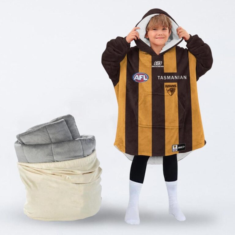 Australian Football League store - Loyal fans of Hawthorn Football Club's Unisex Oodie,Kid Oodie:vintage Australian Football League suit,uniform,apparel,shirts,merch,hoodie,jackets,shorts,sweatshirt,outfits,clothes
