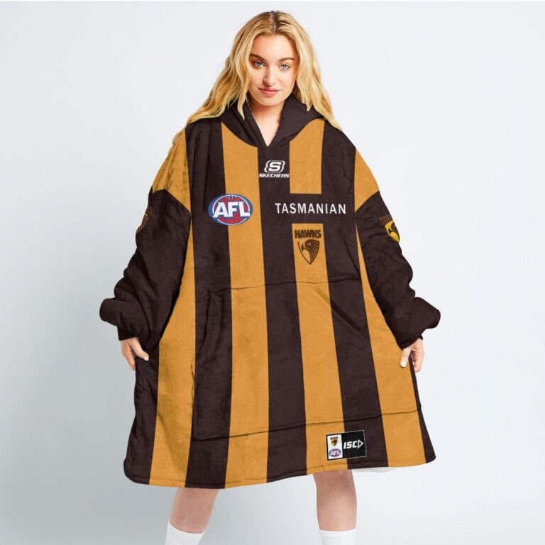 Australian Football League store - Loyal fans of Hawthorn Football Club's Unisex Oodie,Kid Oodie:vintage Australian Football League suit,uniform,apparel,shirts,merch,hoodie,jackets,shorts,sweatshirt,outfits,clothes