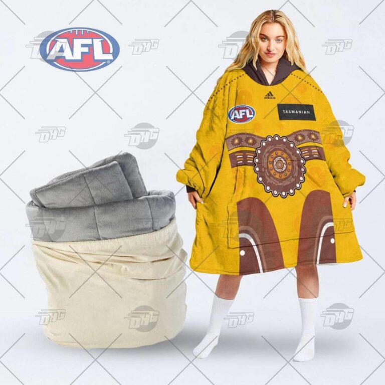 Australian Football League store - Loyal fans of Hawthorn Football Club's Unisex Oodie,Kid Oodie:vintage Australian Football League suit,uniform,apparel,shirts,merch,hoodie,jackets,shorts,sweatshirt,outfits,clothes