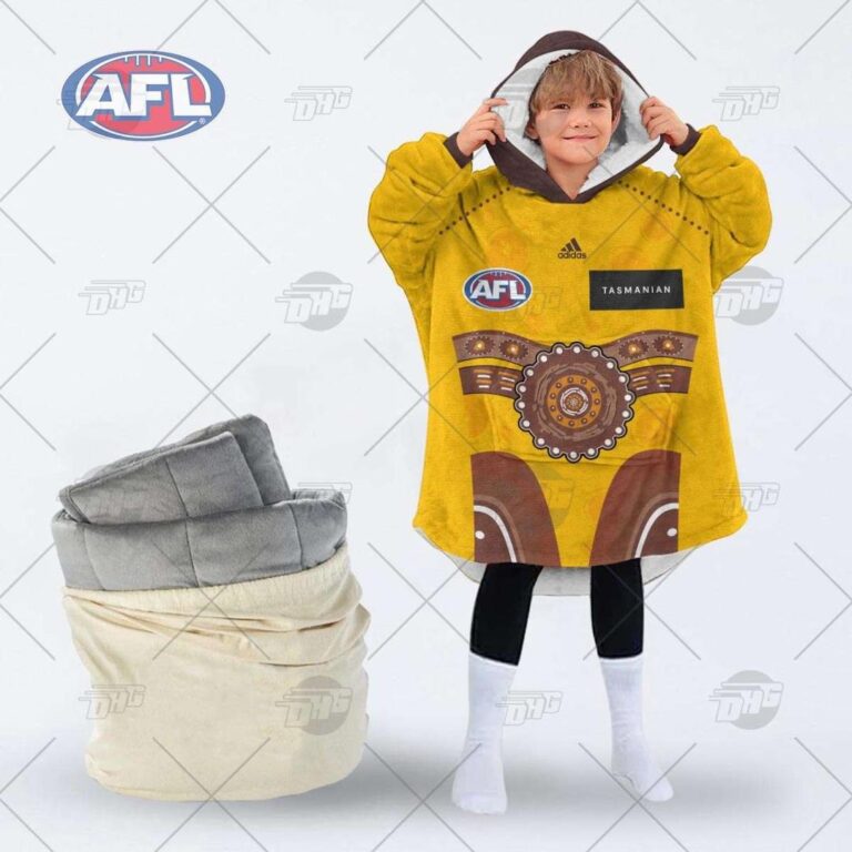 Australian Football League store - Loyal fans of Hawthorn Football Club's Unisex Oodie,Kid Oodie:vintage Australian Football League suit,uniform,apparel,shirts,merch,hoodie,jackets,shorts,sweatshirt,outfits,clothes