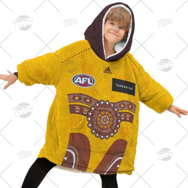Australian Football League store - Loyal fans of Hawthorn Football Club's Unisex Oodie,Kid Oodie:vintage Australian Football League suit,uniform,apparel,shirts,merch,hoodie,jackets,shorts,sweatshirt,outfits,clothes