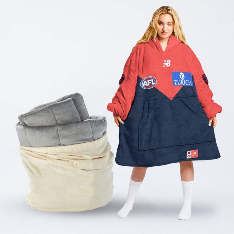 Australian Football League store - Loyal fans of Melbourne Football Club's Unisex Oodie,Kid Oodie:vintage Australian Football League suit,uniform,apparel,shirts,merch,hoodie,jackets,shorts,sweatshirt,outfits,clothes