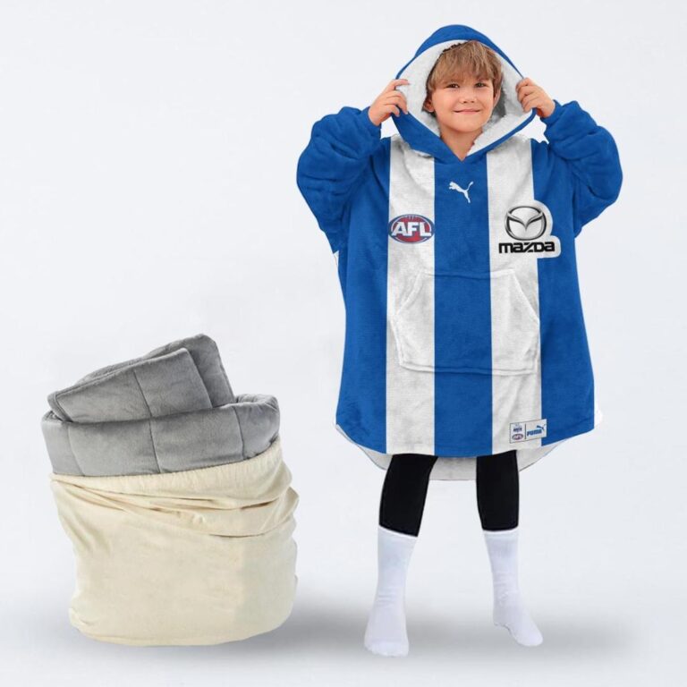 Australian Football League store - Loyal fans of North Melbourne Football Club's Unisex Oodie,Kid Oodie:vintage Australian Football League suit,uniform,apparel,shirts,merch,hoodie,jackets,shorts,sweatshirt,outfits,clothes