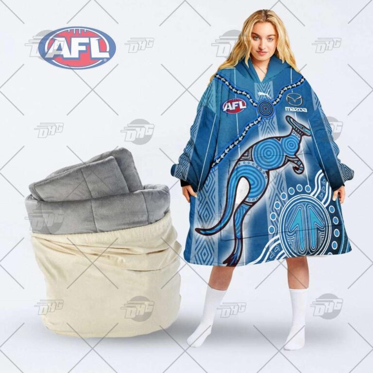 Australian Football League store - Loyal fans of North Melbourne Football Club's Unisex Oodie,Kid Oodie:vintage Australian Football League suit,uniform,apparel,shirts,merch,hoodie,jackets,shorts,sweatshirt,outfits,clothes