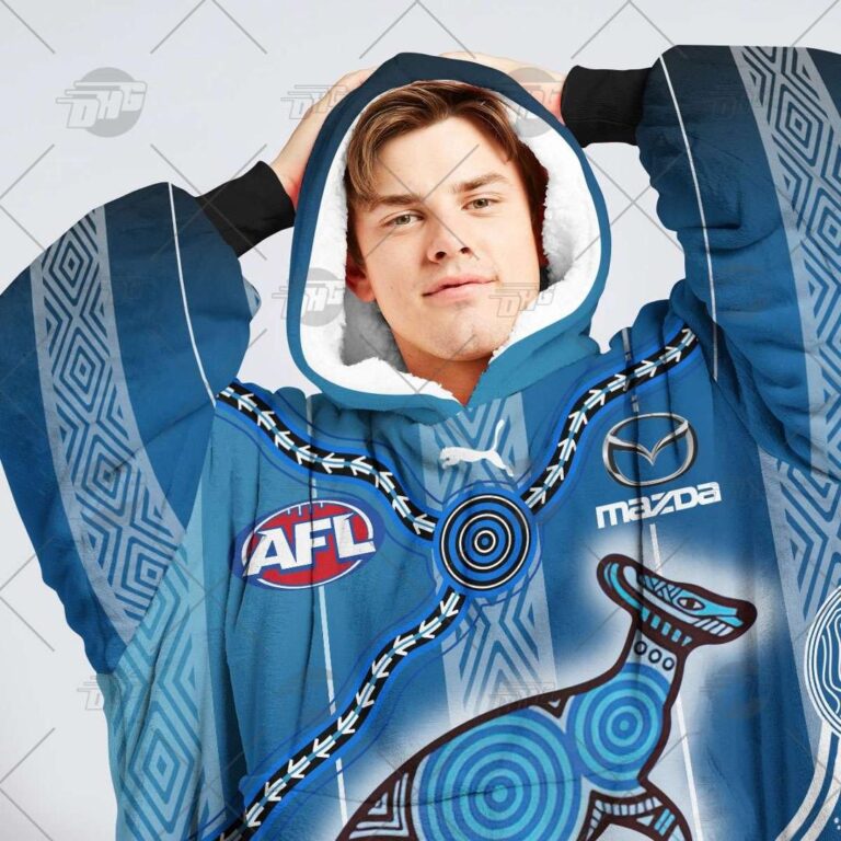 Australian Football League store - Loyal fans of North Melbourne Football Club's Unisex Oodie,Kid Oodie:vintage Australian Football League suit,uniform,apparel,shirts,merch,hoodie,jackets,shorts,sweatshirt,outfits,clothes