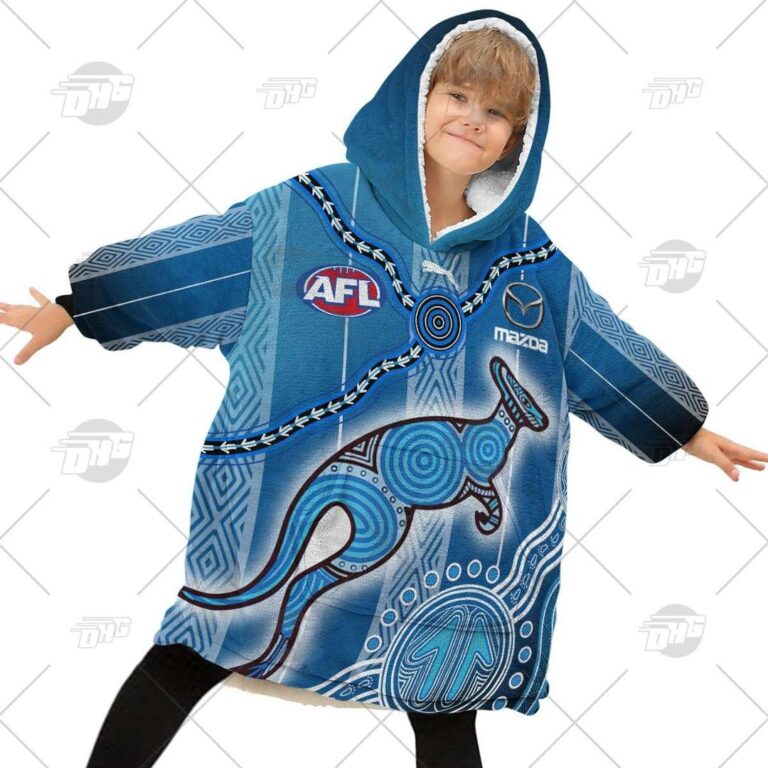 Australian Football League store - Loyal fans of North Melbourne Football Club's Unisex Oodie,Kid Oodie:vintage Australian Football League suit,uniform,apparel,shirts,merch,hoodie,jackets,shorts,sweatshirt,outfits,clothes