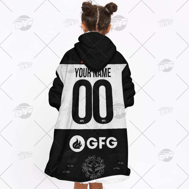 Australian Football League store - Loyal fans of Port Adelaide Football Club's Unisex Oodie,Kid Oodie:vintage Australian Football League suit,uniform,apparel,shirts,merch,hoodie,jackets,shorts,sweatshirt,outfits,clothes