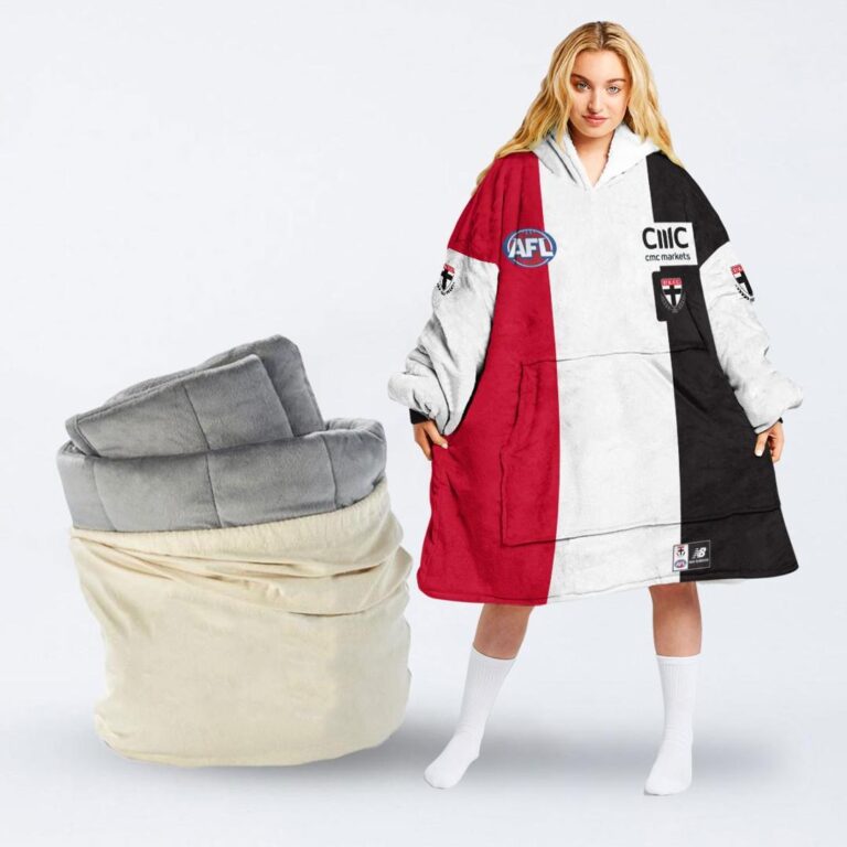 Australian Football League store - Loyal fans of St Kilda Football Club's Unisex Oodie,Kid Oodie:vintage Australian Football League suit,uniform,apparel,shirts,merch,hoodie,jackets,shorts,sweatshirt,outfits,clothes