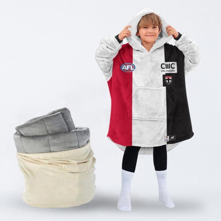 Australian Football League store - Loyal fans of St Kilda Football Club's Unisex Oodie,Kid Oodie:vintage Australian Football League suit,uniform,apparel,shirts,merch,hoodie,jackets,shorts,sweatshirt,outfits,clothes