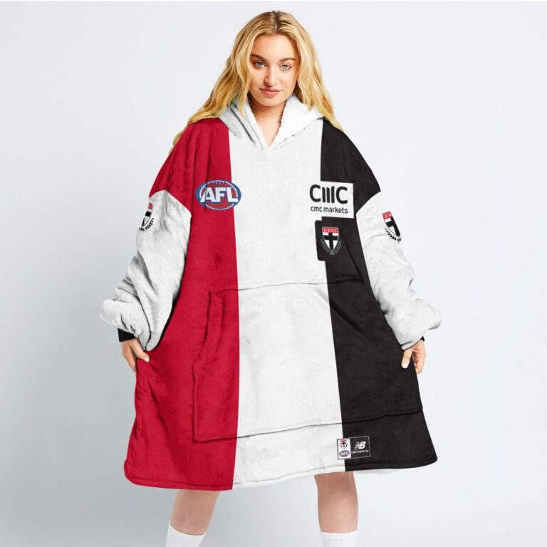 Australian Football League store - Loyal fans of St Kilda Football Club's Unisex Oodie,Kid Oodie:vintage Australian Football League suit,uniform,apparel,shirts,merch,hoodie,jackets,shorts,sweatshirt,outfits,clothes
