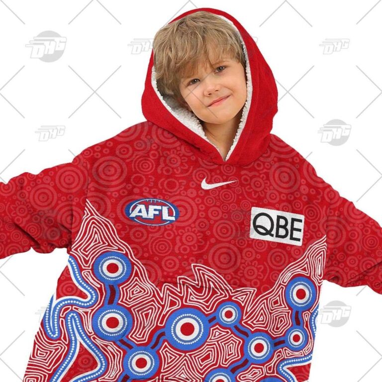 Australian Football League store - Loyal fans of Sydney Swans's Unisex Oodie,Kid Oodie:vintage Australian Football League suit,uniform,apparel,shirts,merch,hoodie,jackets,shorts,sweatshirt,outfits,clothes