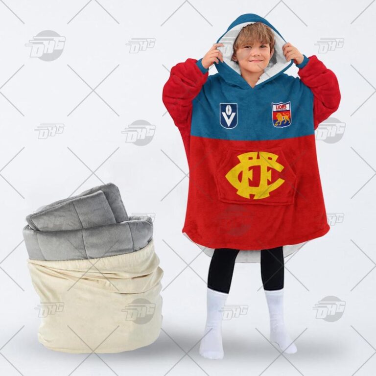 Australian Football League store - Loyal fans of Fitzroy Football Club's Unisex Oodie,Kid Oodie:vintage Australian Football League suit,uniform,apparel,shirts,merch,hoodie,jackets,shorts,sweatshirt,outfits,clothes