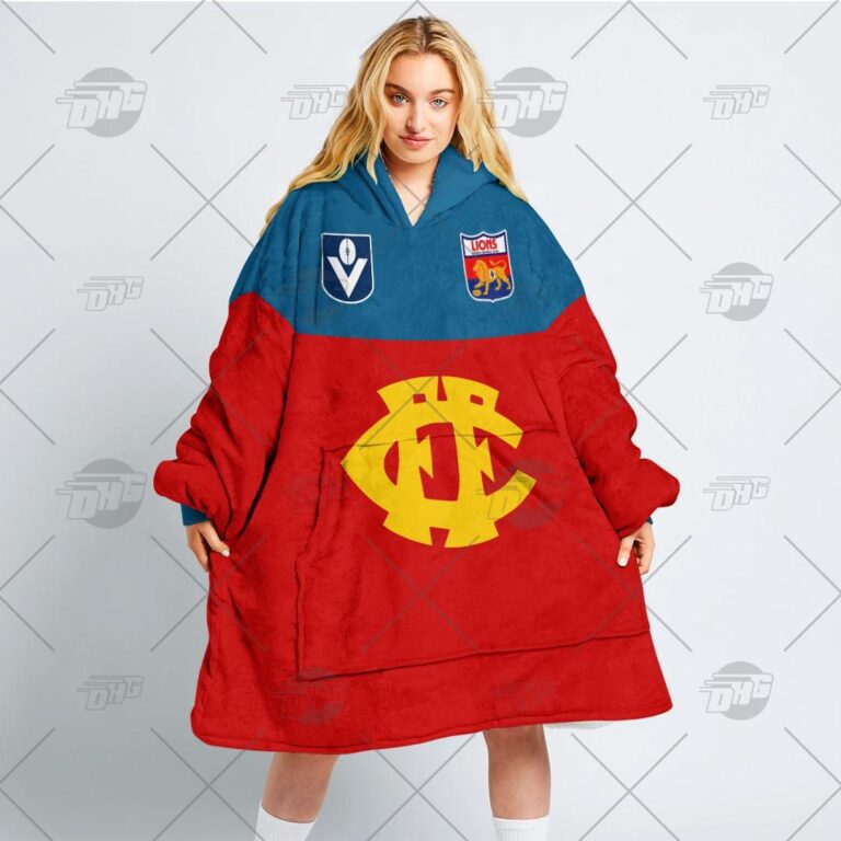 Australian Football League store - Loyal fans of Fitzroy Football Club's Unisex Oodie,Kid Oodie:vintage Australian Football League suit,uniform,apparel,shirts,merch,hoodie,jackets,shorts,sweatshirt,outfits,clothes