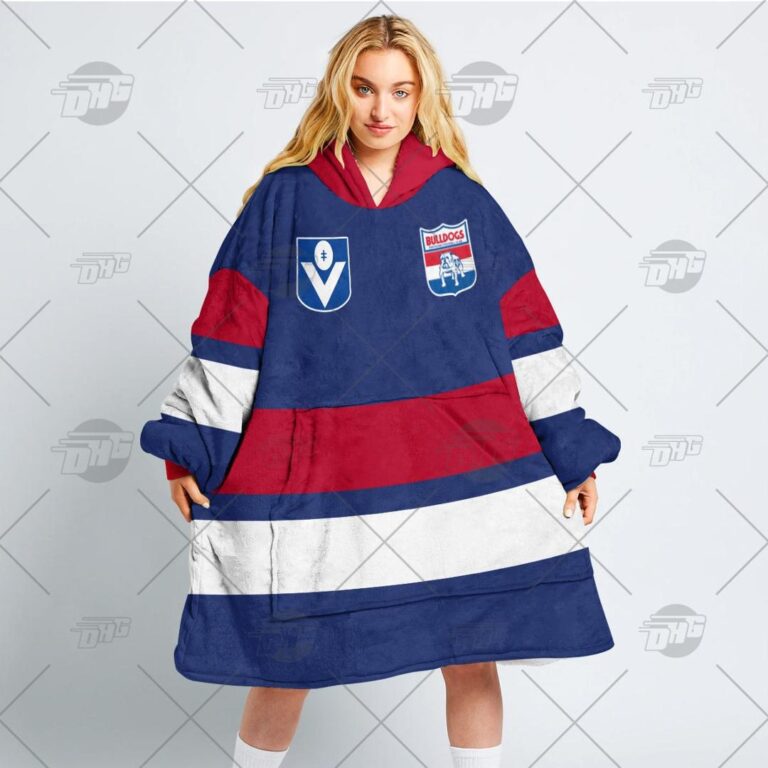 Australian Football League store - Loyal fans of Western Bulldogs's Unisex Oodie,Kid Oodie:vintage Australian Football League suit,uniform,apparel,shirts,merch,hoodie,jackets,shorts,sweatshirt,outfits,clothes