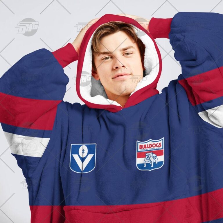 Australian Football League store - Loyal fans of Western Bulldogs's Unisex Oodie,Kid Oodie:vintage Australian Football League suit,uniform,apparel,shirts,merch,hoodie,jackets,shorts,sweatshirt,outfits,clothes