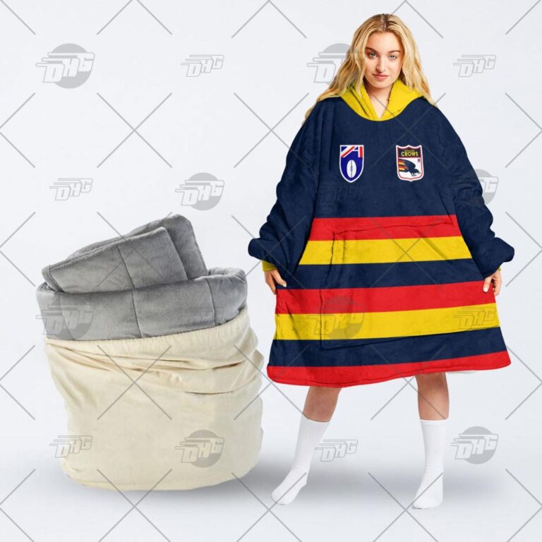 Australian Football League store - Loyal fans of Adelaide Football Club's Unisex Oodie,Kid Oodie:vintage Australian Football League suit,uniform,apparel,shirts,merch,hoodie,jackets,shorts,sweatshirt,outfits,clothes
