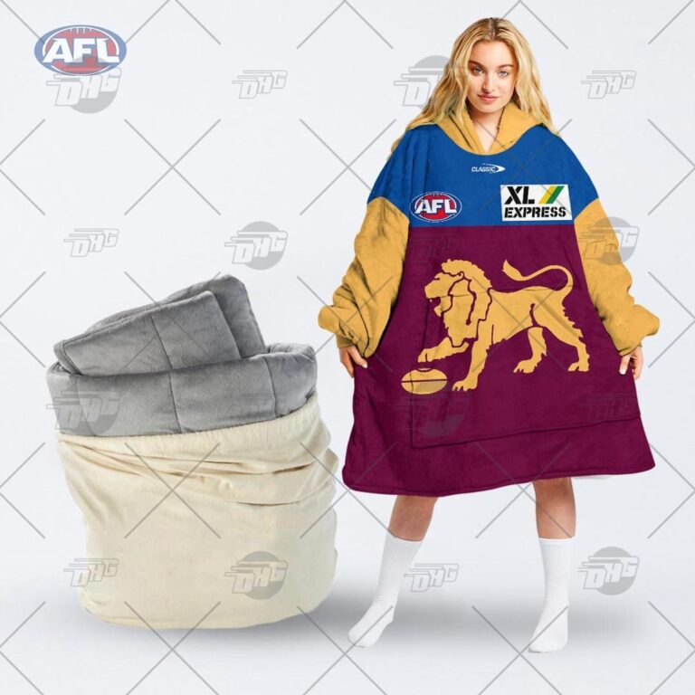 Australian Football League store - Loyal fans of Brisbane Lions's Unisex Oodie,Kid Oodie:vintage Australian Football League suit,uniform,apparel,shirts,merch,hoodie,jackets,shorts,sweatshirt,outfits,clothes